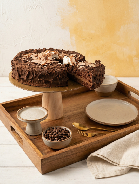 Midnight chocolate cake