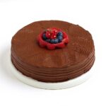 كيك الشوكولاتة الداكنة